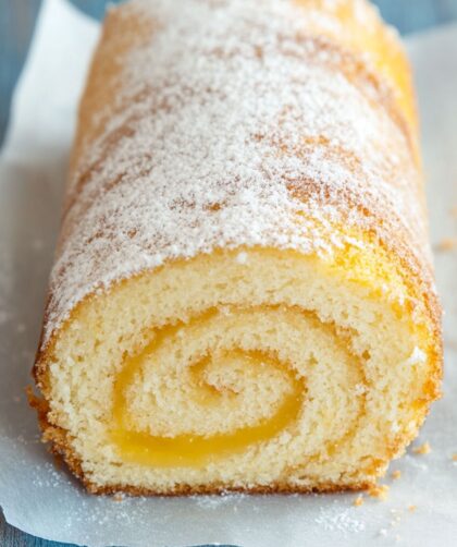 Mary Berry Lemon Swiss Roll