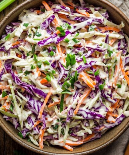 Mary Berry Rainbow Coleslaw