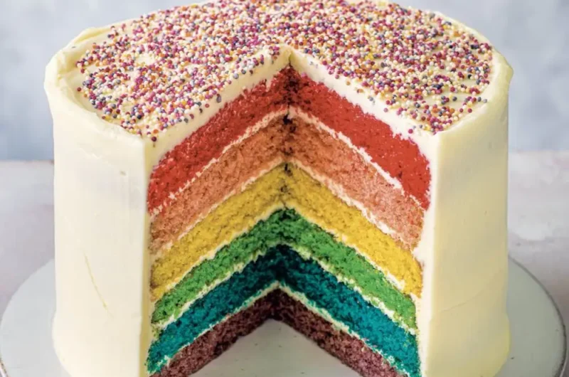 Mary Berry Rainbow Cake
