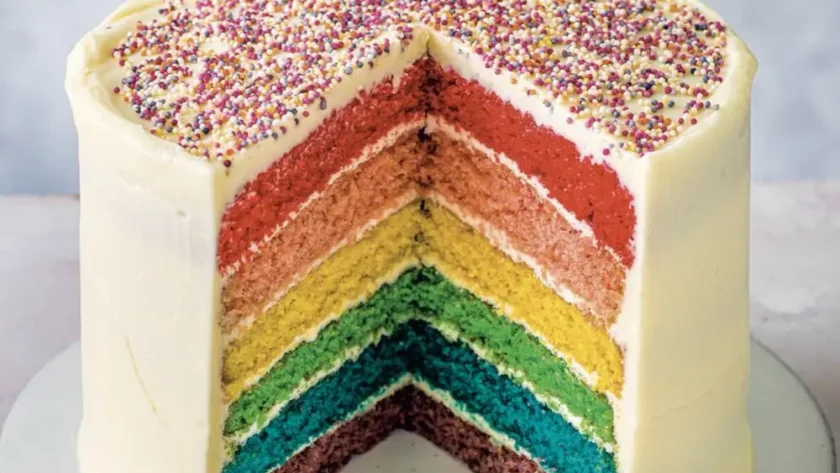 Mary Berry Rainbow Cake