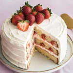 Mary Berry Strawberry and Walnut Cake