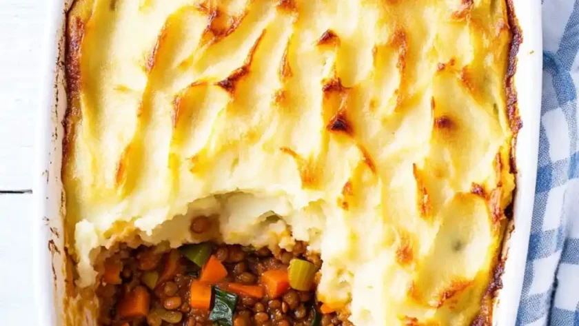 Mary Berry Vegetarian Lentil Cottage Pie