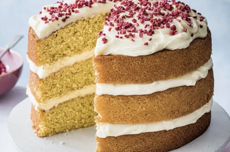 Mary Berry White Chocolate and Vanilla Cake