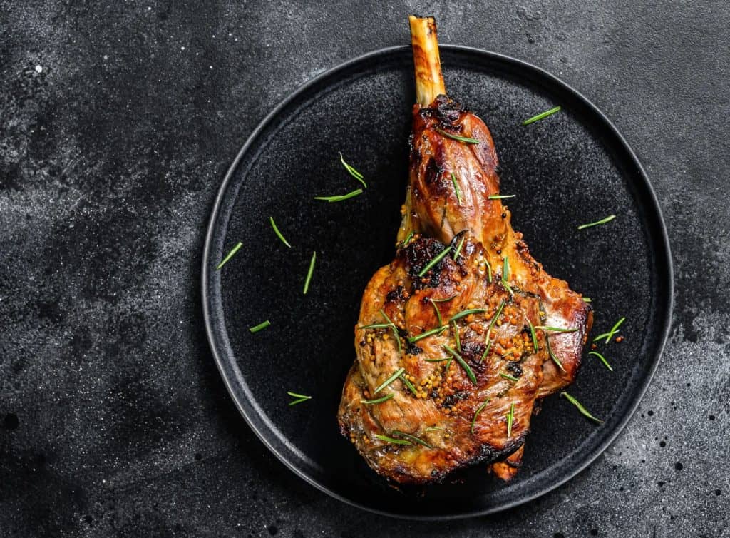 roast leg of lamb