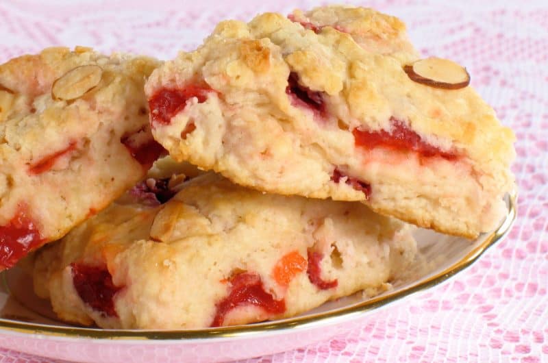 Mary Berry Cherry Scones – Light, Lush, and Bursting with Glacé Goodness