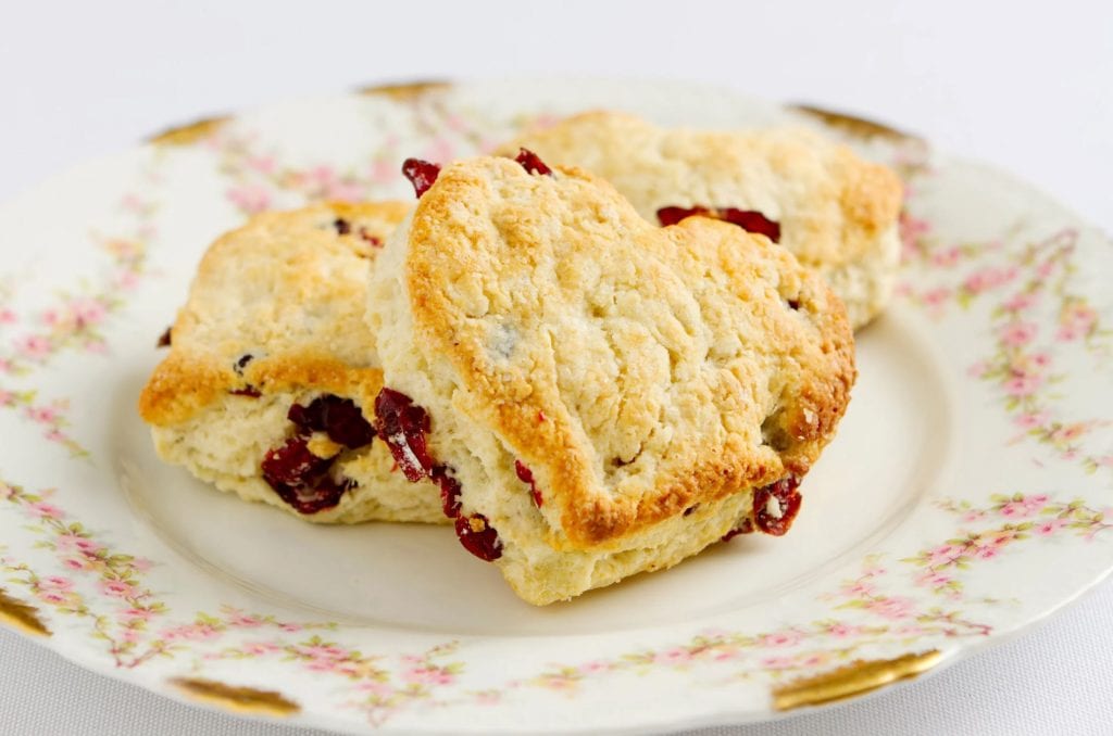 cherry scones