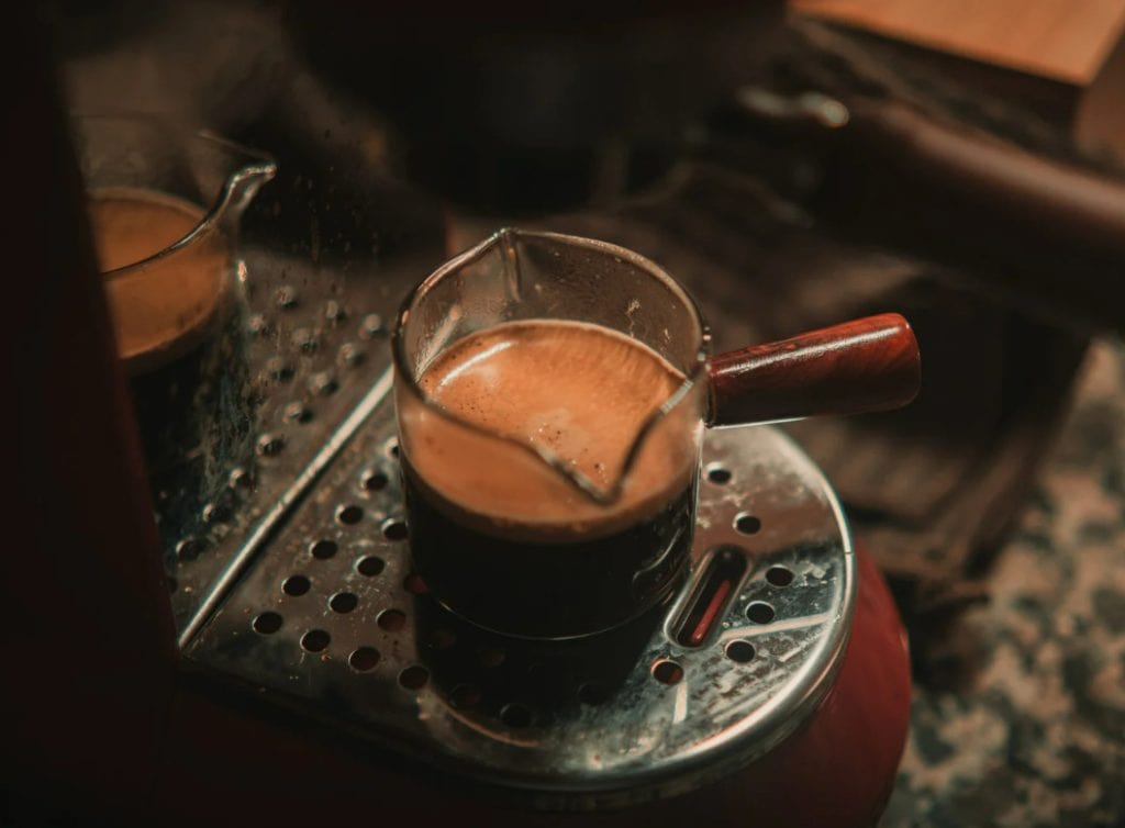 serving specialty coffee