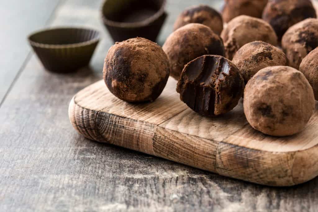 chocolate truffles