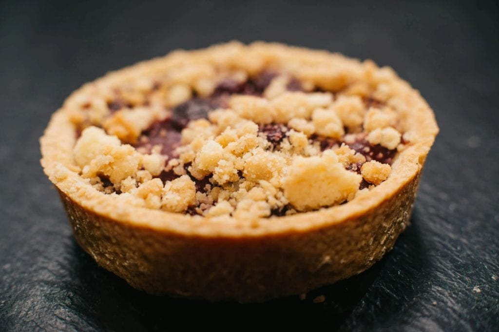 Blackberry & Apple Crumble