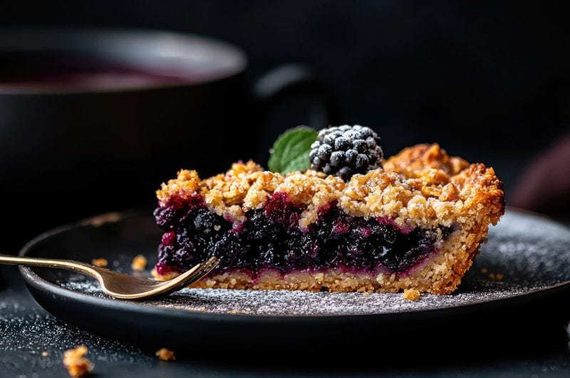 Mary Berry Blackberry & Apple Crumble Recipe – Tart, Juicy, and Comfort in a Spoon