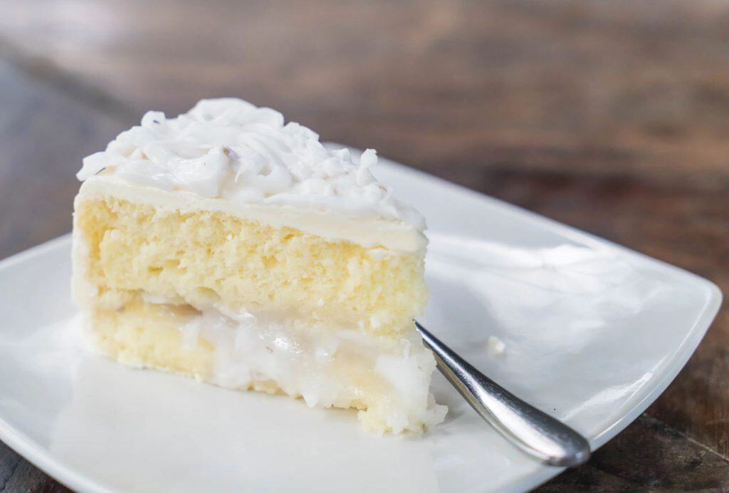 lime and coconut cake