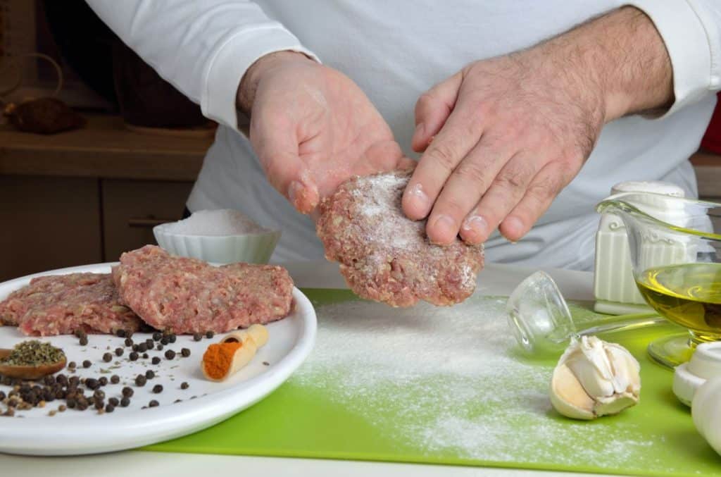 air fryer hamburgers
