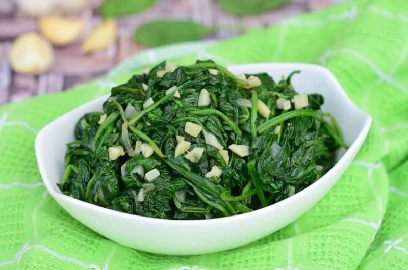 Mary Berry Easy Sautéed Spinach Recipe