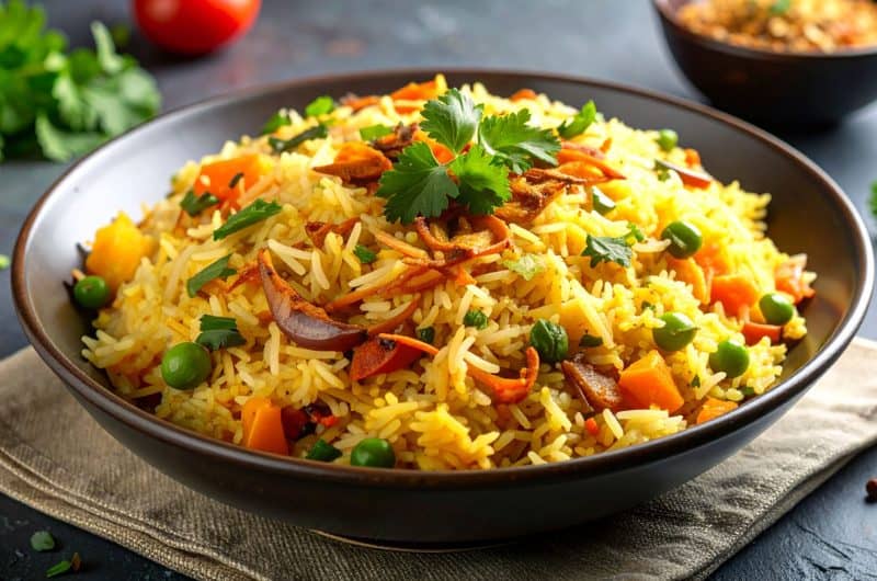 Pineapple Fried Rice Recipe (Thai-Style, Easy & Healthy)