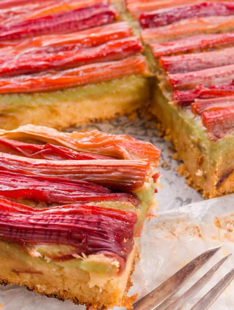 Rhubarb Sourdough Discard